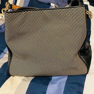 Coach Phoebe Legacy Jacquard Shoulder Bag